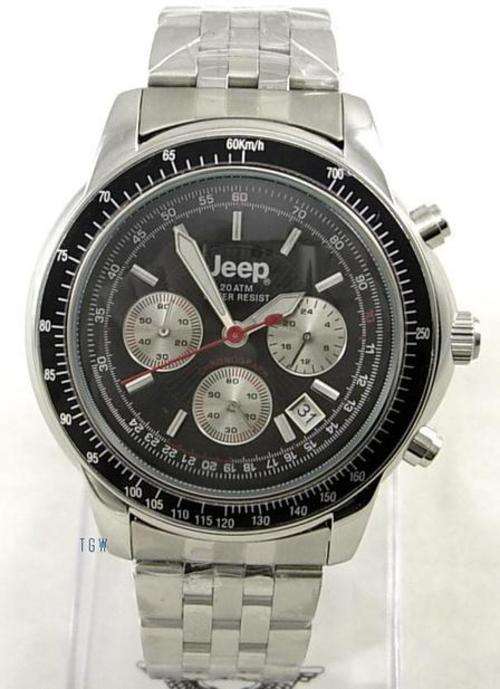 BRAND NEW & GENIUNE - MENS JEEP 20ATM SCUBA DIVING CHRONOGRAPH WATCH