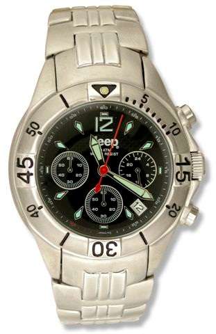 BRAND NEW & GENIUNE - MENS JEEP CHRONOGRAPH WATCH