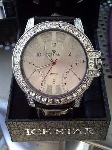 Brand New ICE STAR - BLING! WATCH