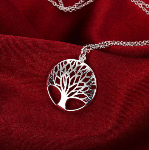 Tree of Life Necklace Sterling Silver 925 FREE COURIER