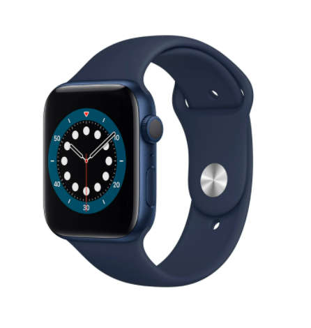 !! BARGIN !! Apple Watch Series 6 Navy Blue 44mm with Strap