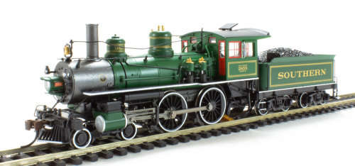 HO Bachmann  Baldwin Southern # 3858 Modern 4-4-0 Steam Loco (DCC Tsunami Sound Decoder)