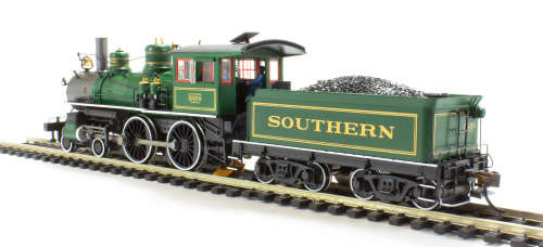 HO Bachmann  Baldwin Southern # 3858 Modern 4-4-0 Steam Loco (DCC Tsunami Sound Decoder)