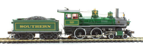 HO Bachmann  Baldwin Southern # 3858 Modern 4-4-0 Steam Loco (DCC Tsunami Sound Decoder)