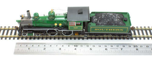 HO Bachmann  Baldwin Southern # 3858 Modern 4-4-0 Steam Loco (DCC Tsunami Sound Decoder)