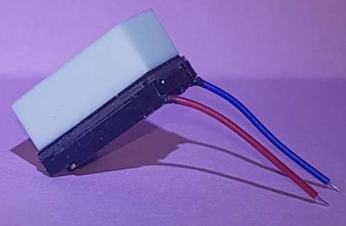 Sugar Cube Speaker with rectangular sound box for DCC Sound Decoder - 8 Ohm 1 Watt