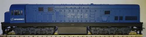 Frateschi HO Scale Class 37-016 Spoornet Dummy Diesel Locomotive - Boxed