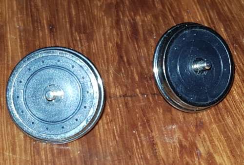 Atlas HO Scale Wheelsets - 15mm dia wheels, 1.5mm dia axles - Nickle Silver