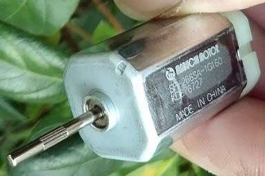 13.5V 6 pole 14500RPM Square Mabuchi motor