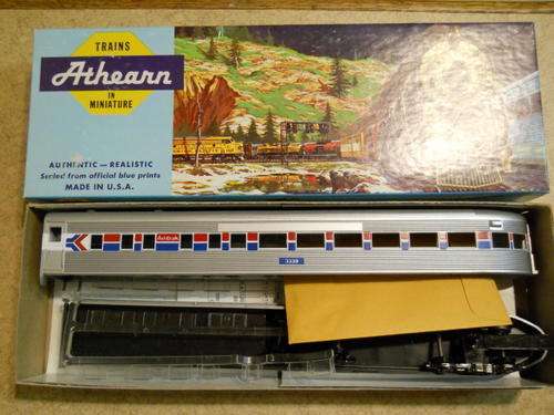 ATHEARN HO SCALE AMTRAK OBSERVATION PASSENGER COACH KITS