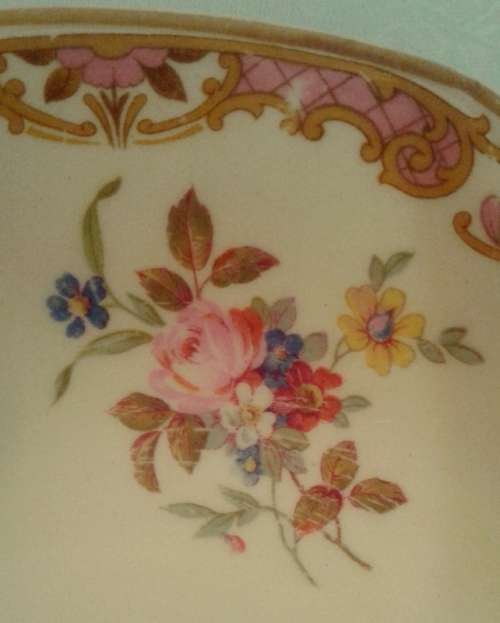 Vintage Johnson Bros Made in England Victorian Soup Bowl