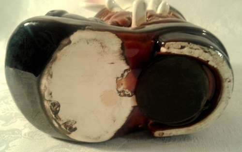 Vintage mouse and shoe money box (please read description)