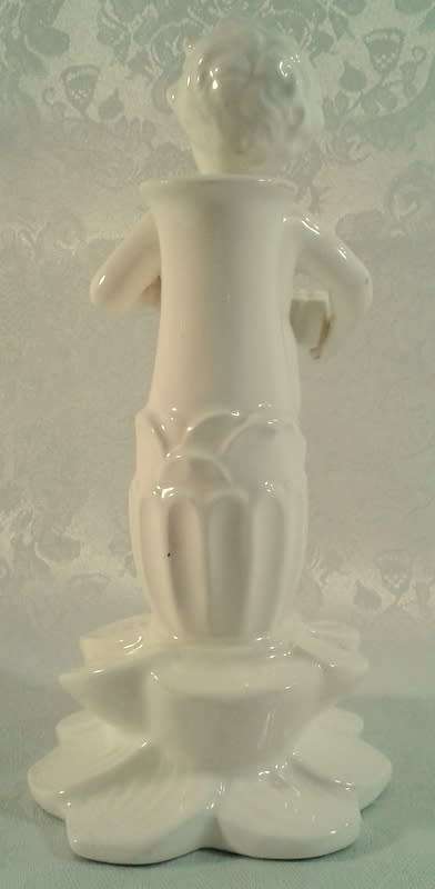 Vintage Balboa Cherub figurine and vase (Please read description)