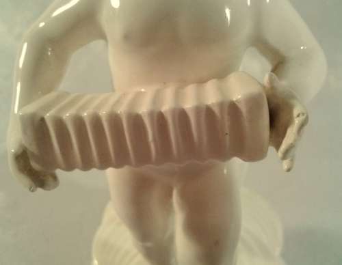 Vintage Balboa Cherub figurine and vase (Please read description)