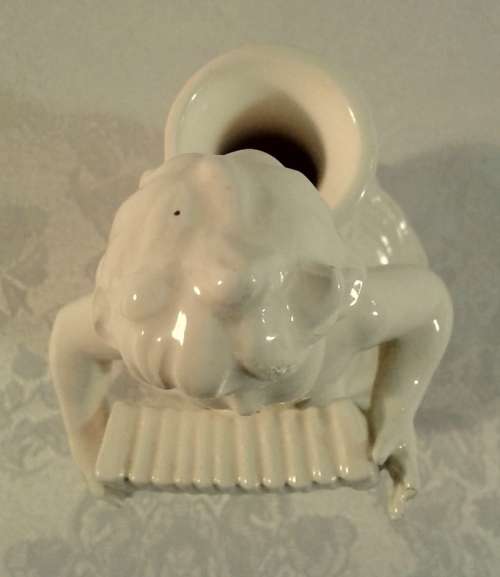 Vintage Balboa Cherub figurine and vase (Please read description)