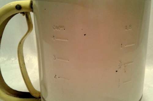 Vintage Flour Sift - Made in England