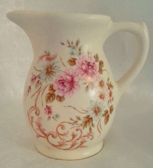 Lovely small old Jug and Bowl. Great decorative piece.