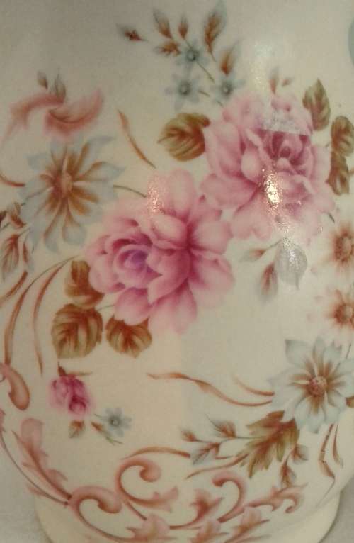 Lovely small old Jug and Bowl. Great decorative piece.