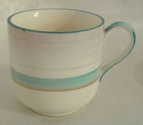 Greys Pottery (Stoke-on-trent) 1930`S Blue Stripe Pattern Demi Set