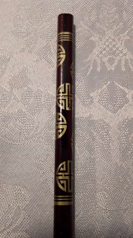 Lovely chopsticks in handmade cases from Thailand