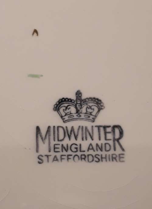 Beautiful ETUDE plate by Takahasni, hand decorated - San Fansico