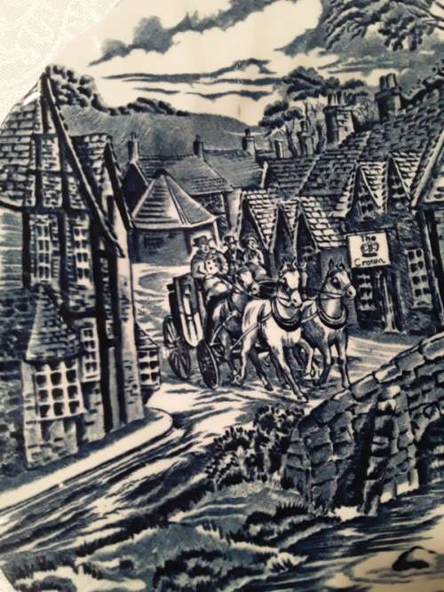 Alfred Meakin, Staffordshire, England The Post House