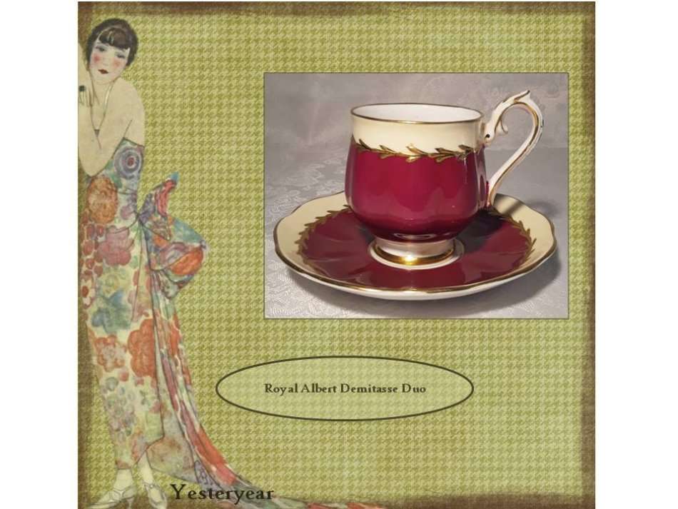Vintage Royal Albert Duo