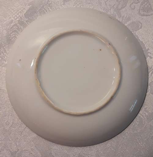 Vintage Japanese  Dragon Lithophane cups and saucers