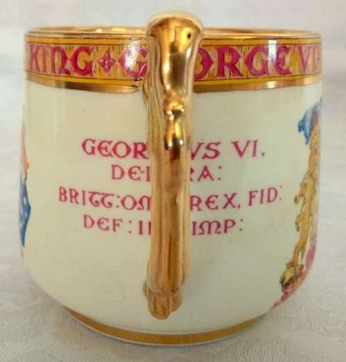 Their Majesties  George VI & Queen Elizabeth 1937 Crowned in Westminster Abbey May 12 1937