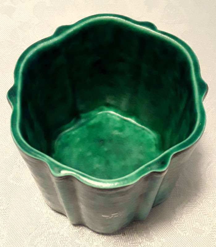 Swedish Art Deco Small Vase Gustavsberg Argenta A Design by Wilhem Kage