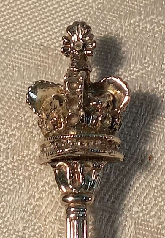 Collectable Silver Jubilee set of teaspoons Exquisite. E.T.Ltd