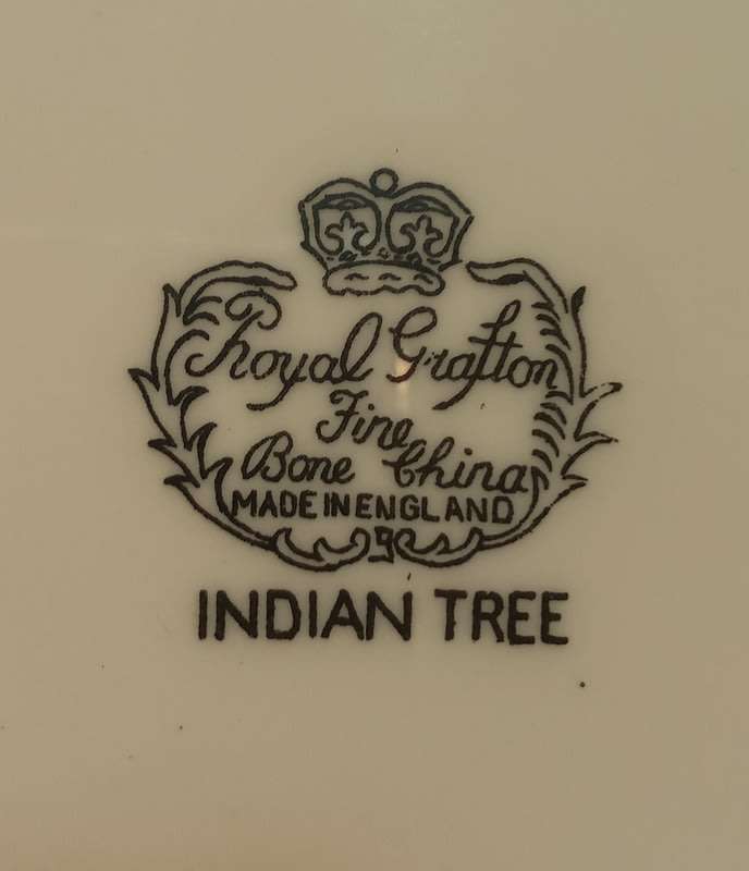 Classical Indian Tree Trio. Royal Grafton Fine Bone China