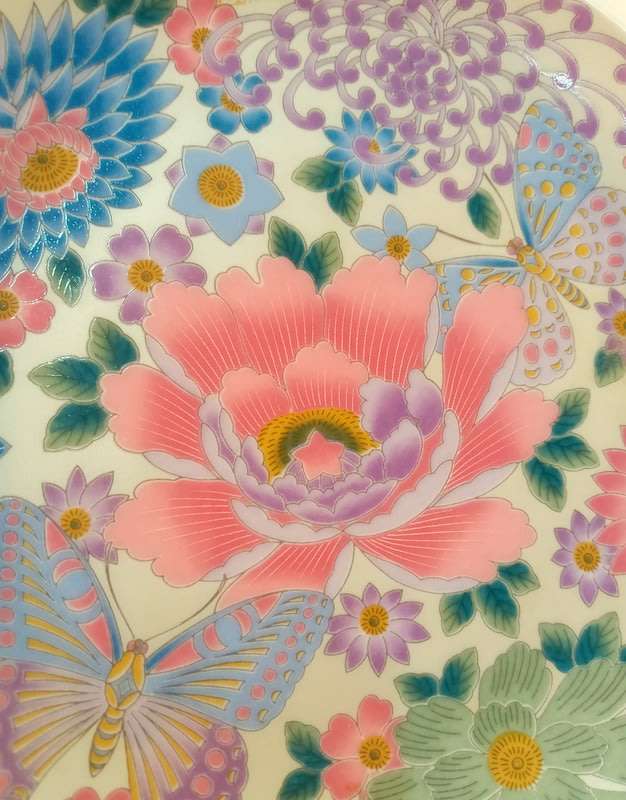 Pretty pink Imari Small Plate