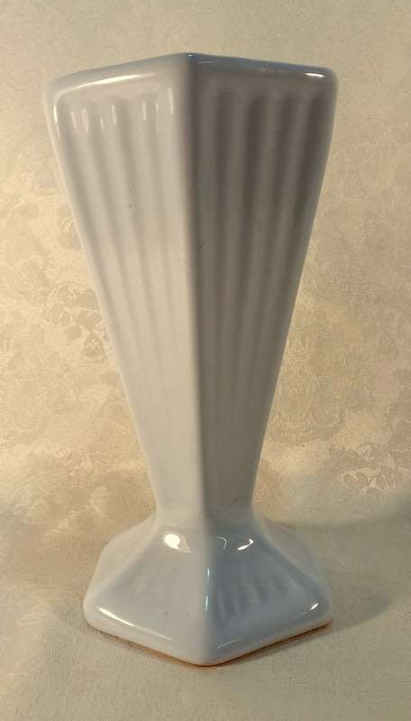 Light blue ceramic vase. 1960s.