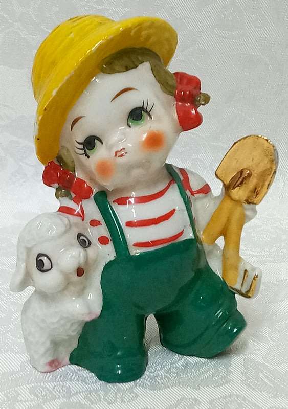Vintage LAMODE Boy figurines