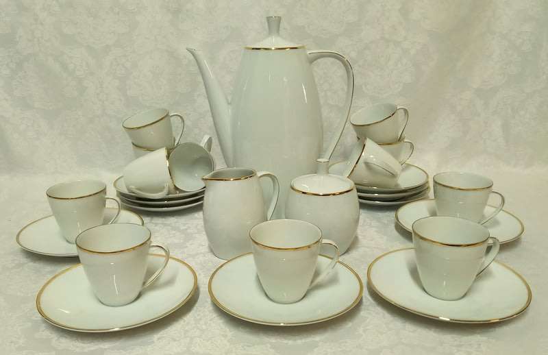 Thomas Germany - Demitasse Coffee Set (12 cups and saucers)