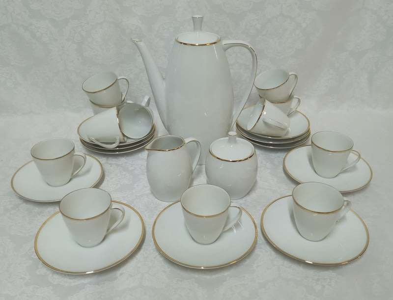Thomas Germany - Demitasse Coffee Set (12 cups and saucers)