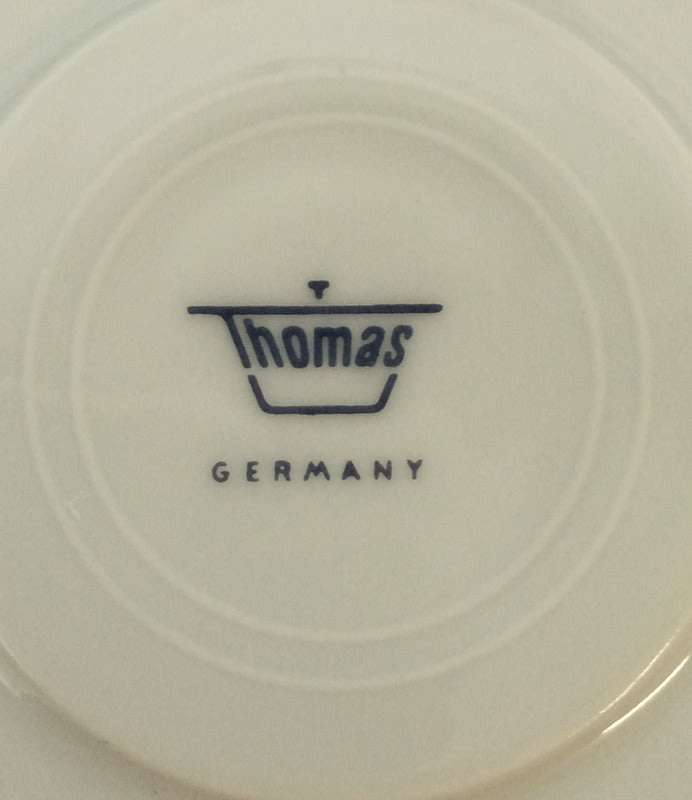 Thomas Germany - Demitasse Coffee Set (12 cups and saucers)