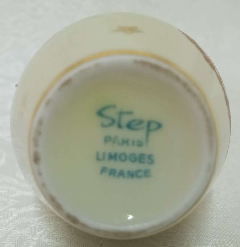 Limoges Vintage Spray bottle and very small plate