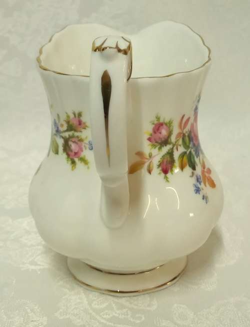 Royal Albert Moss Rose Creamer & Sugar