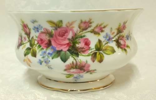 Royal Albert Moss Rose Creamer & Sugar