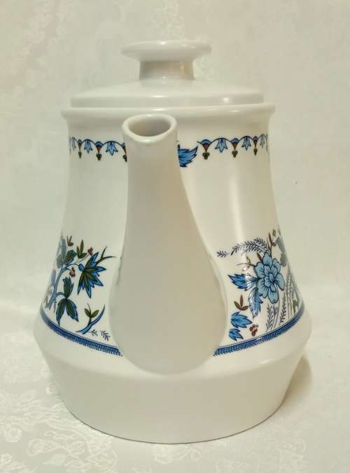Noritake Progession 1960s Blue Moon Teapot
