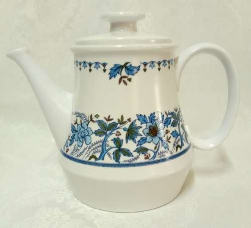 Noritake Progession 1960s Blue Moon Teapot