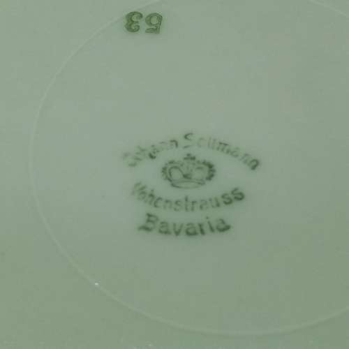 Vintage Johann Seltmann Vohenstrauss large decorative bowl