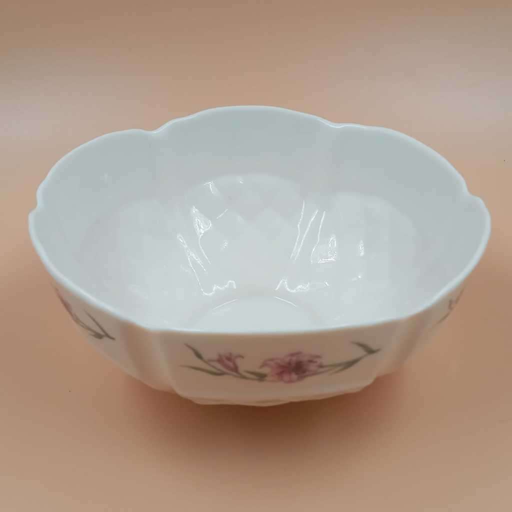 Belleek Oriental Lily / Country Trellis Bowl