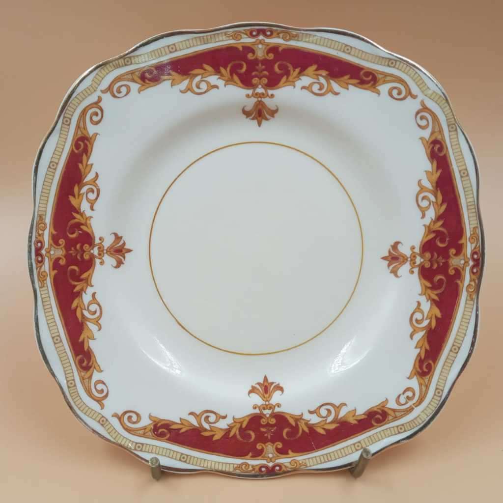 1950`s vintage Grindley Cream Petal Porcelain saucers