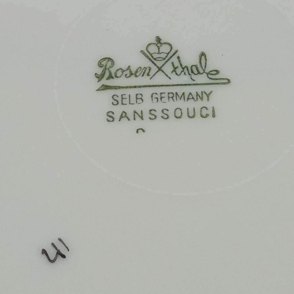 Vintage Rosenthal, Selb Germany, Sanssouci fruit plate.