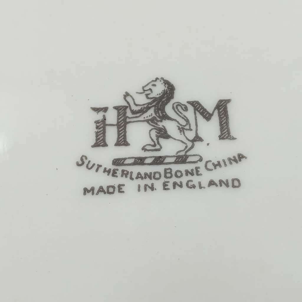 Two Sutherland Bone China side plates