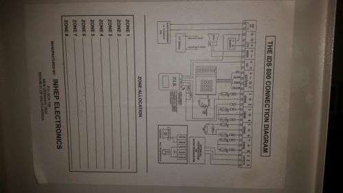 IDS-800 Alarm board and Keypad (in Metal housing)