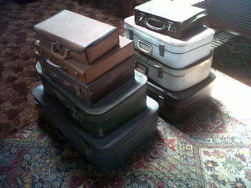 Vintage suitcases
